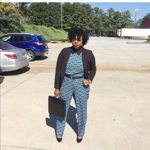 2 piece boho chic professional set